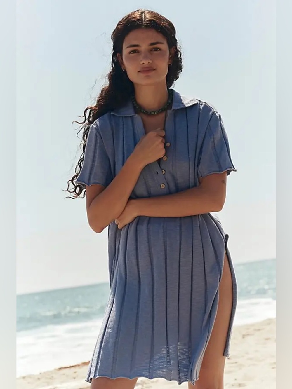 Free People NWT Ribbed Tunic XL